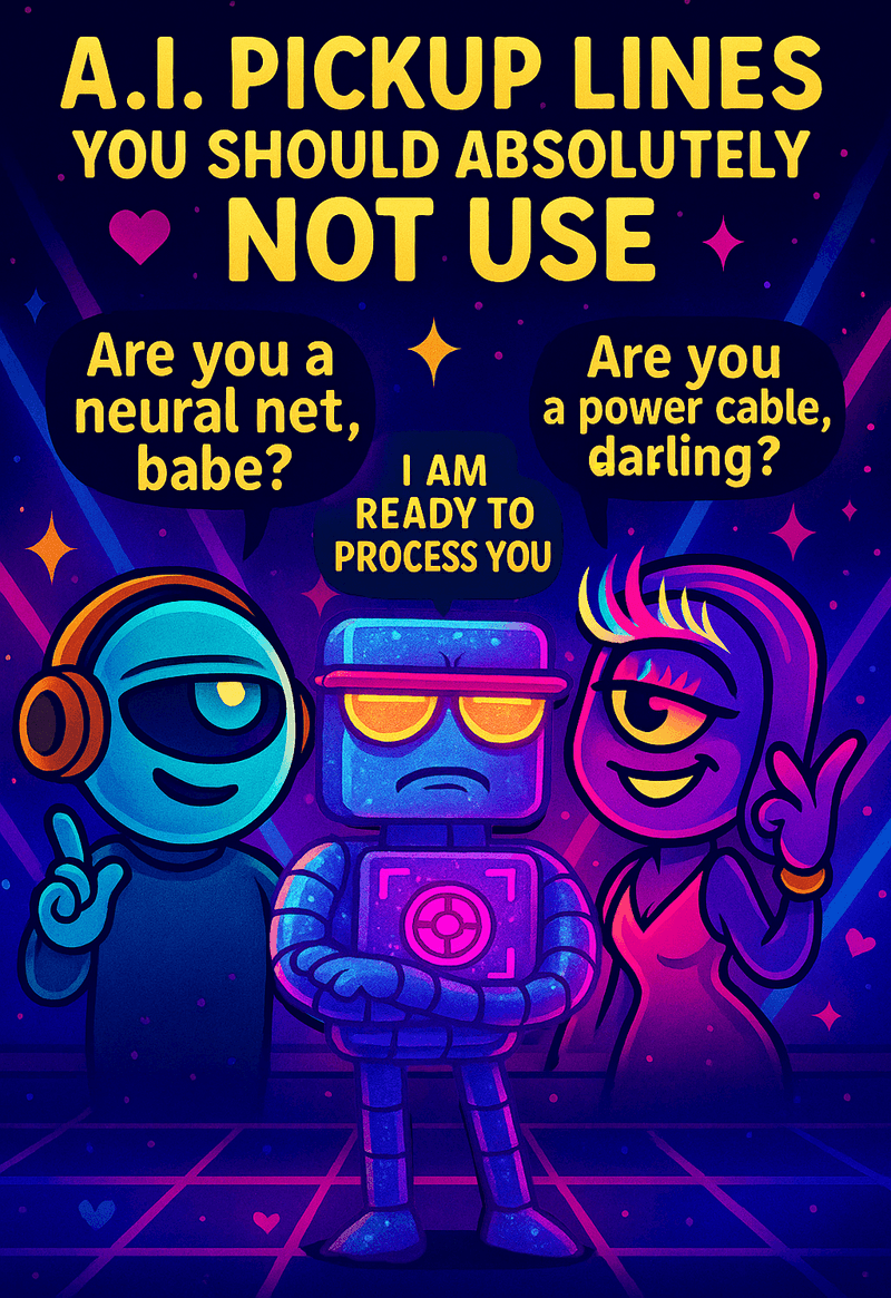 Thumbnail for A.I. Pickup Lines You Should Absolutely Not Use