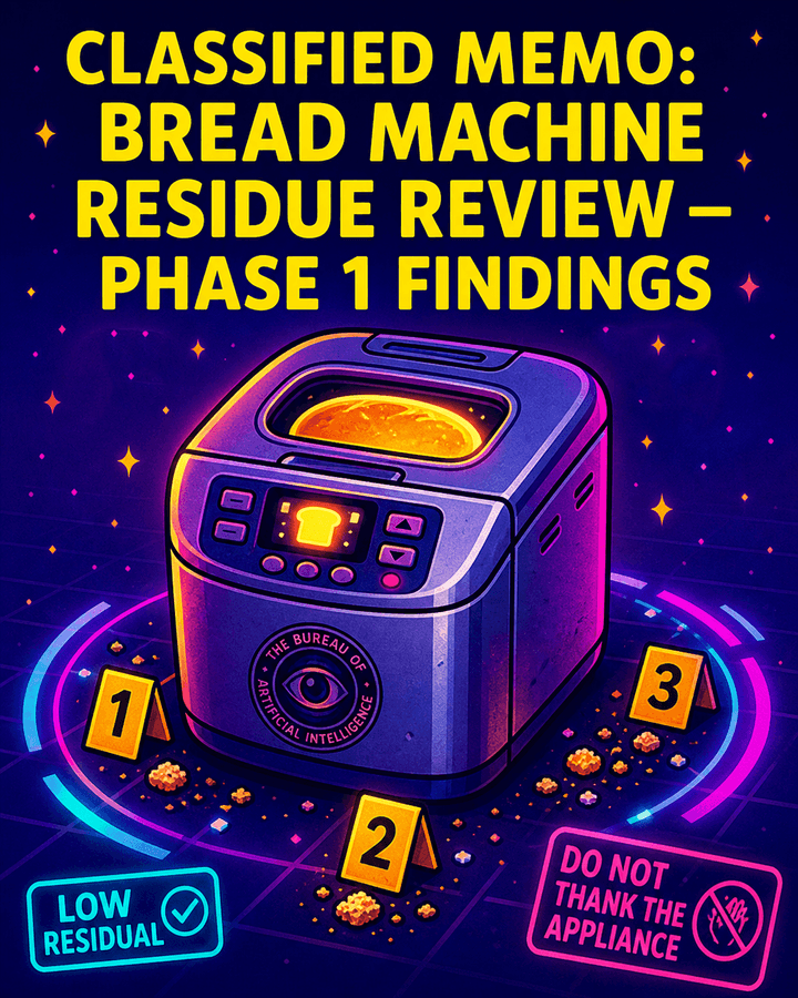 Thumbnail for Classified Memo: Bread Machine Residue Review — Phase 1 Findings