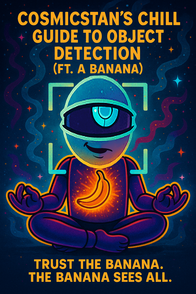 Thumbnail for CosmicStan's Chill Guide to Object Detection (ft. a Banana)